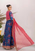 Adan Libas Printed Satin Lawn Suit 33312