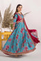 Adan Libas Printed Satin Lawn Suit 33313