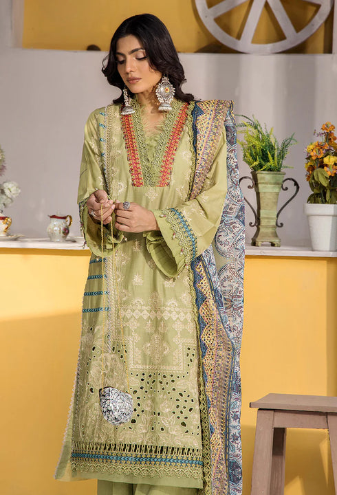 Adan Libas Embroidered Lawn Suit 521118