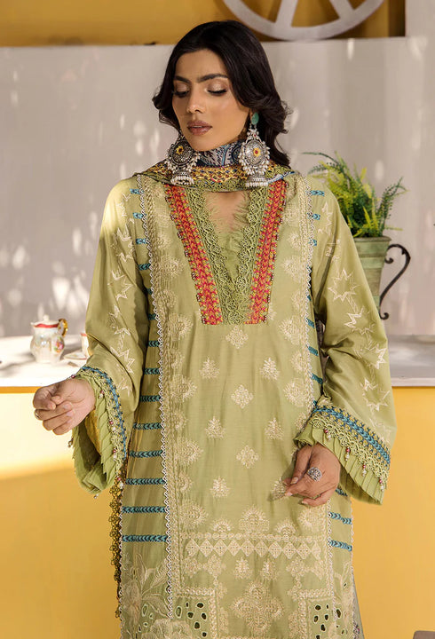 Adan Libas Embroidered Lawn Suit 521118