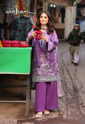 Asim Jofa  Embroidered Lawn 3 Pcs Suit AJUBU-07