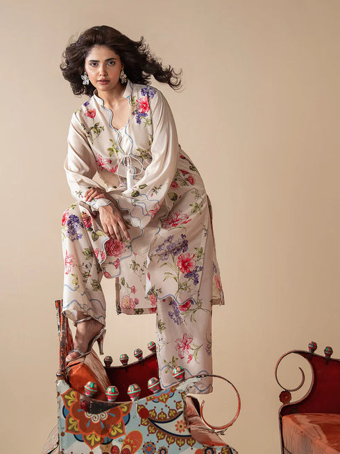 Allys Printed Lawn 2PC Suit REVE- Pakistani Dresses