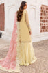 Farasha Chiffon 3 Piece Suit Marigold Bliss