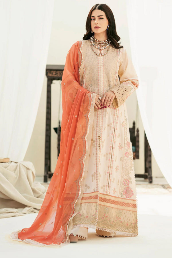 Maryum N Maria Embroidered Lawn 3 piece suit MLFD-127
