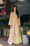 Afrozeh Embroidered Lawn 3PC Suit Lamha