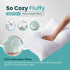 Filled Pillow Hotel Quality - Ultra Soft Bed Pillows with Pillow Protector