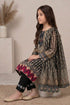 Girls Digital Printed Silk 3PC Suit SMG-01