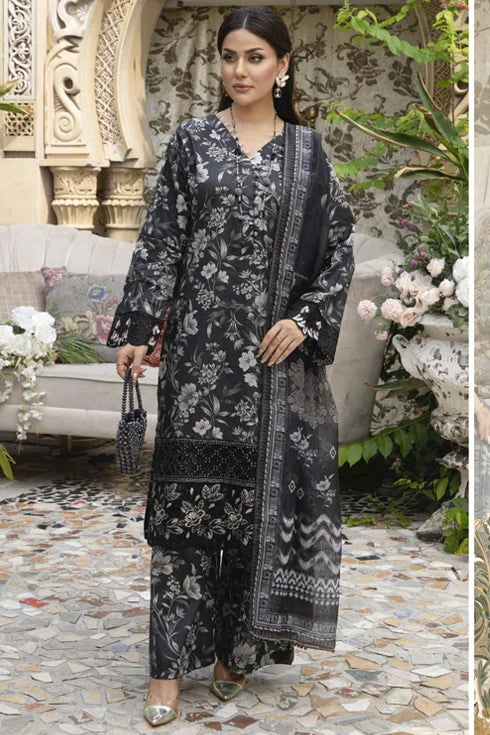 Soni by Munira Digital Printed Lawn 3 Piece Suit SD-07