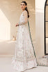 Farasha Embroidered Net Suit Moonlight Mist