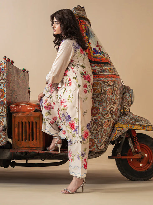 Allys Printed Lawn 2PC Suit REVE- Pakistani Dresses