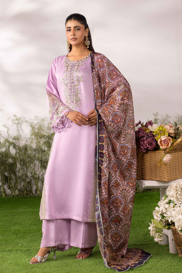 Simrans Embroidered Viscose 3PC Suit SM-21