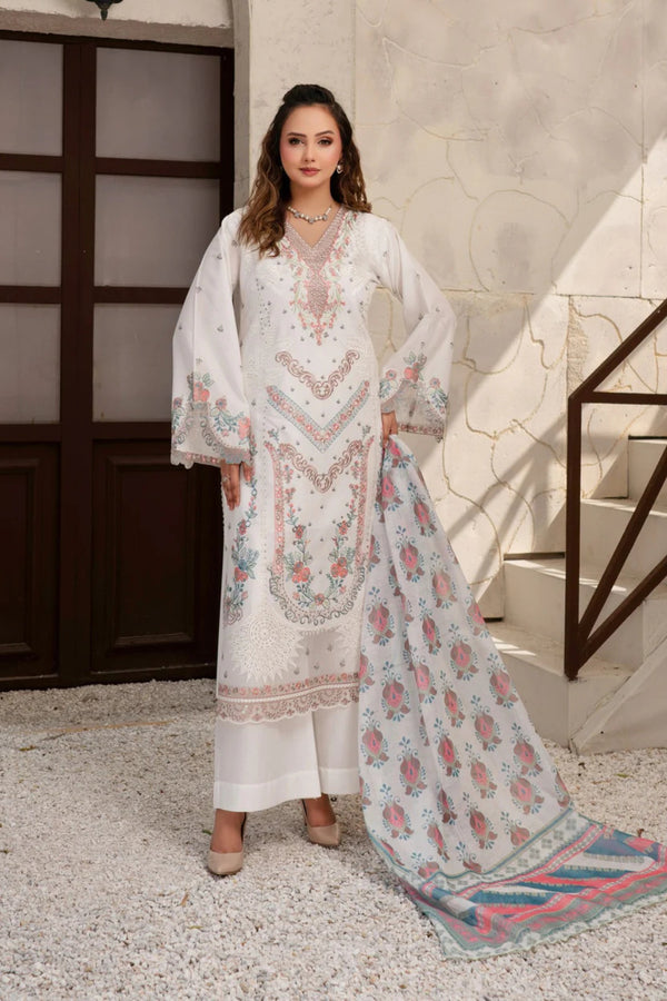 Munira Designer Embroidered Lawn Suit MSL149