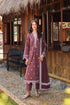 Farasha Embroidered Lawn 3 Piece Suit Velvet Veil