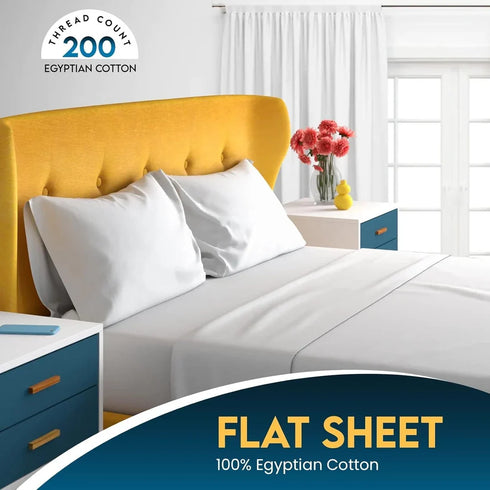 Flat Sheet | Egyptian Cotton