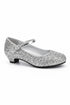 Kids Silver Glitter Shoes BS-41