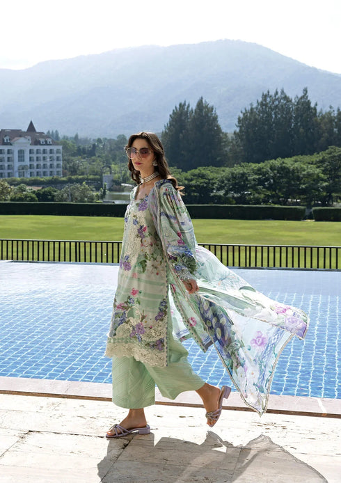 Elaf Digital Printed Lawn Suit ESA-6B EVELINE WHISPER