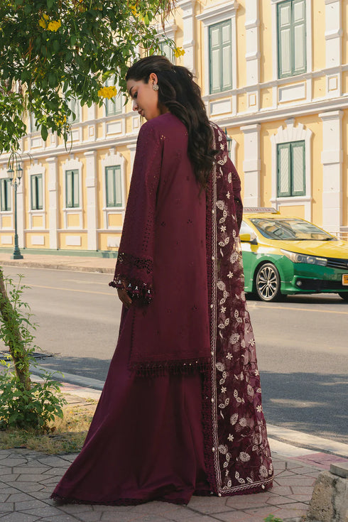 Afrozeh Embroidered Lawn 3PC Suit Haya
