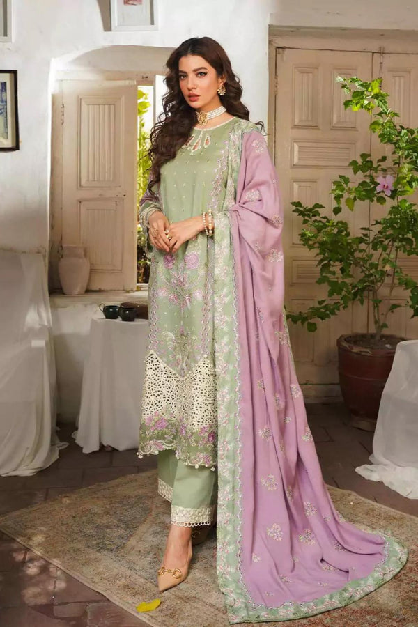 Elaf Embroidered Khaddar 3 Piece suit EKW-04A-GULSAAN