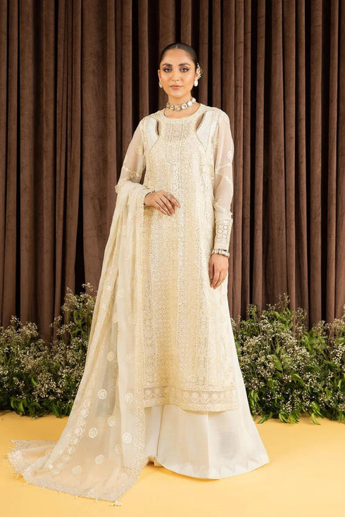 AIK Atelier Embroidered chiffon 3 Piece LOOK 06