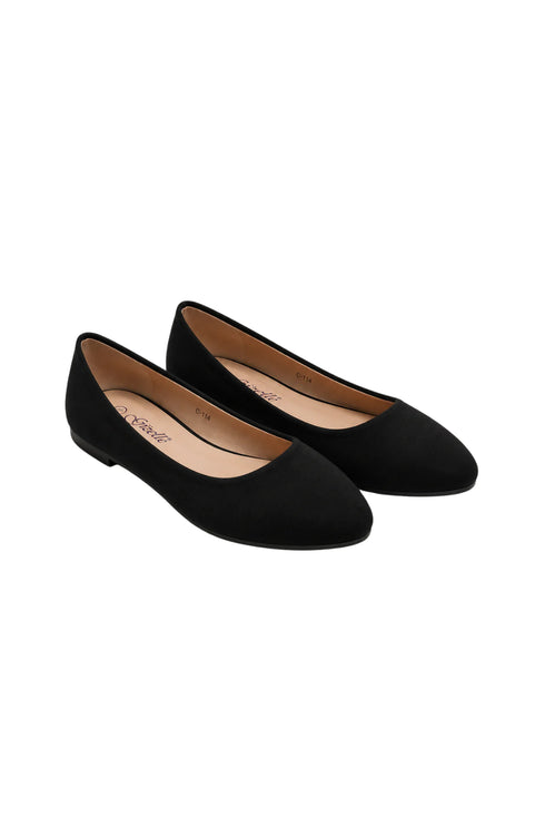 Women's Classic Black Ballet Flats