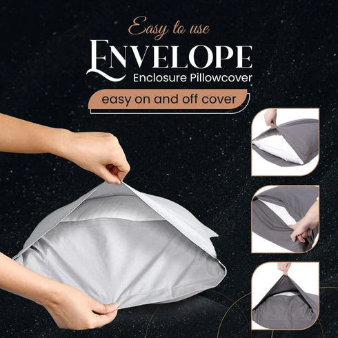 Pillow Cases Pack of 4 | Brushed Microfibre | 50x75 cm