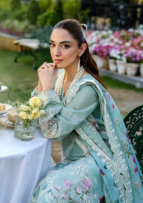 Elaf Embroiderd Lawn Suit ELH-2B ZOYA
