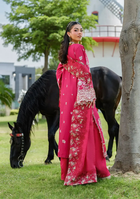 Elaf Embroiderd Lawn Suit ELH-6B JULIET