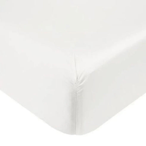 400 Thread Count Egyptian Cotton Extra Deep Fitted Sheets (40cm, White)