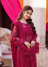 Kanwal Malik Embroidered Net 3 Piece suit Amal
