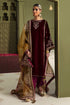 Baroque Embroidered Velvet 3 piece suit UF-465