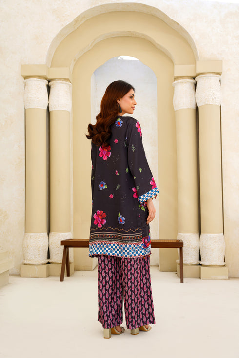 Attire Designer Digital Printed Silk 2PC Suit AD-03