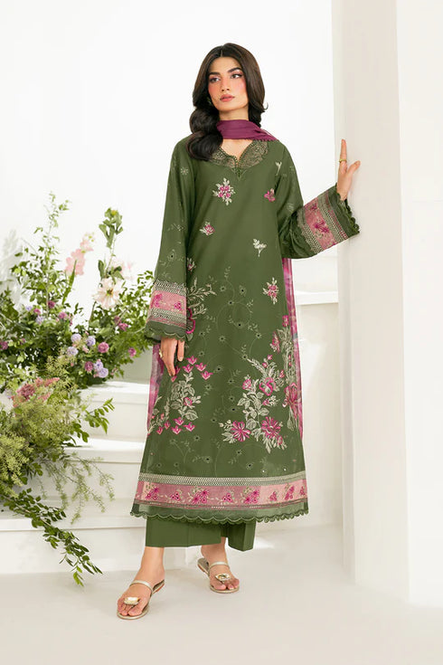 Iznik Embroidered Lawn Suit IFE-02