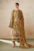 BAROQUE EMBROIDERED LAWN EL26-D07