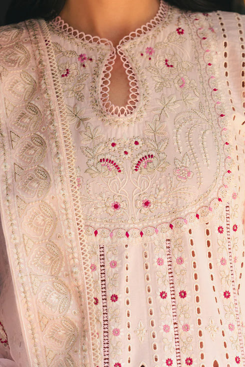 Afrozeh Embroidered Lawn 3PC Suit Khamoshi