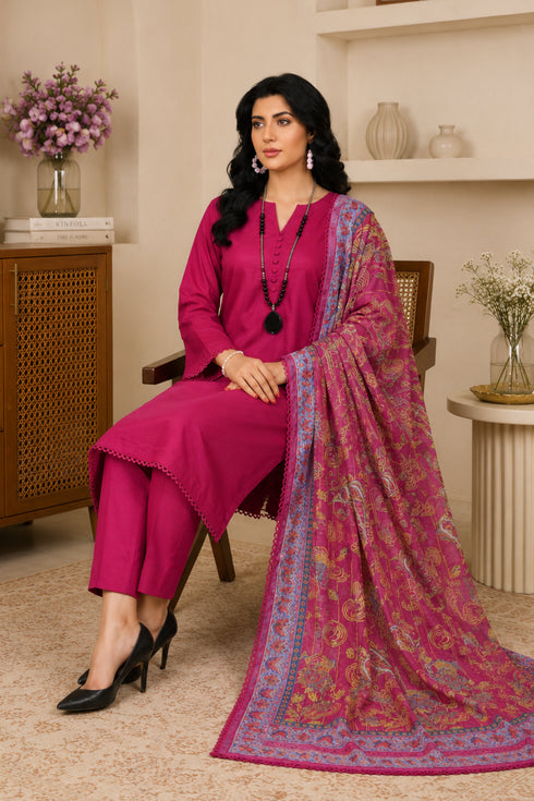 Dynia's By Bin Saeed Lawn Suit BS-109 - Pakistani Lawn Suits
