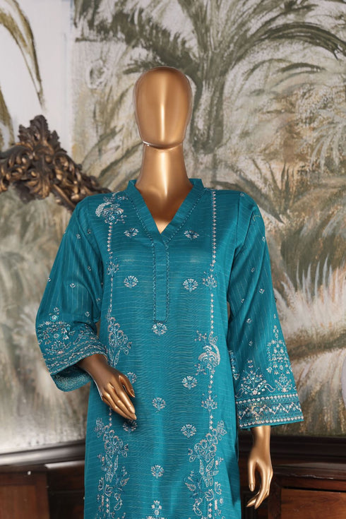 Nau Bahar 2 PC Khadar Embroidered Suit NB-12