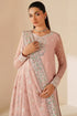 Farasha Embroidered Chiffon Suit Serene Petal