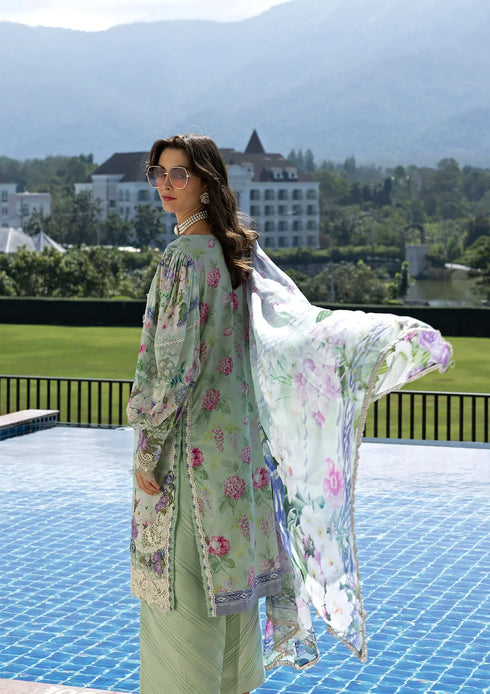 Elaf Digital Printed Lawn Suit ESA-6B EVELINE WHISPER