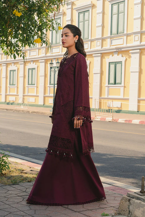 Afrozeh Embroidered Lawn 3PC Suit Haya