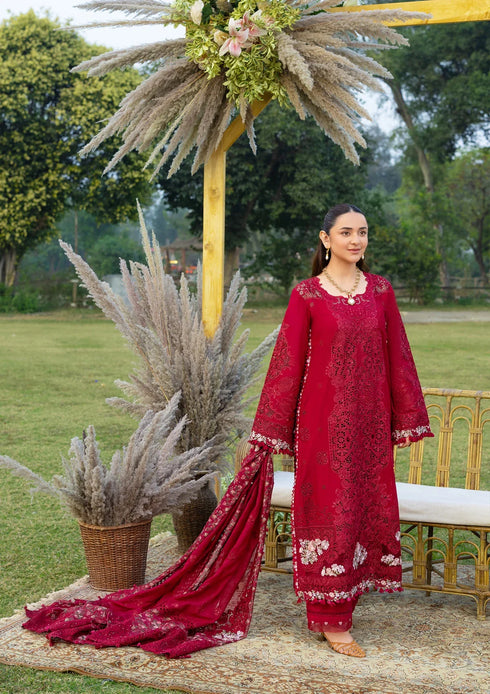 Elaf Embroiderd Lawn Suit ELY-10 CHERIE LADY
