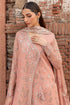 Farasha Chiffon 3 Piece Suit Peach Bell