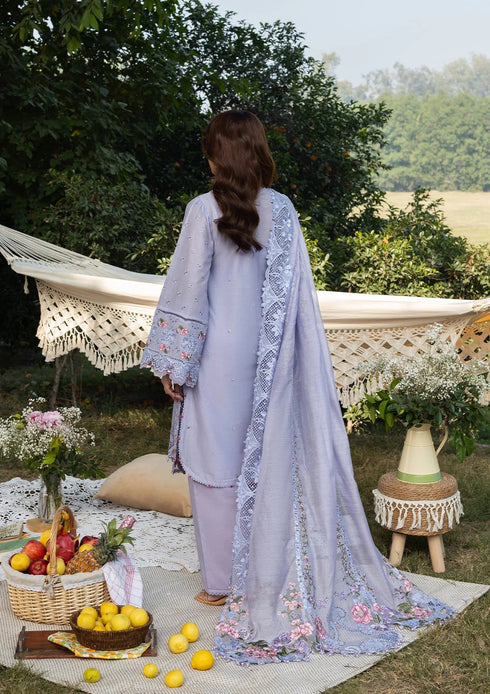 Elaf Embroiderd Lawn Suit ELY-3B PARADISE