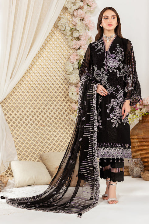 Alizeh Embroidered Chiffon 3 Piece Suit Arisha