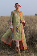Hussain Rehar Embroidered Lawn Suit Rang e Bahar