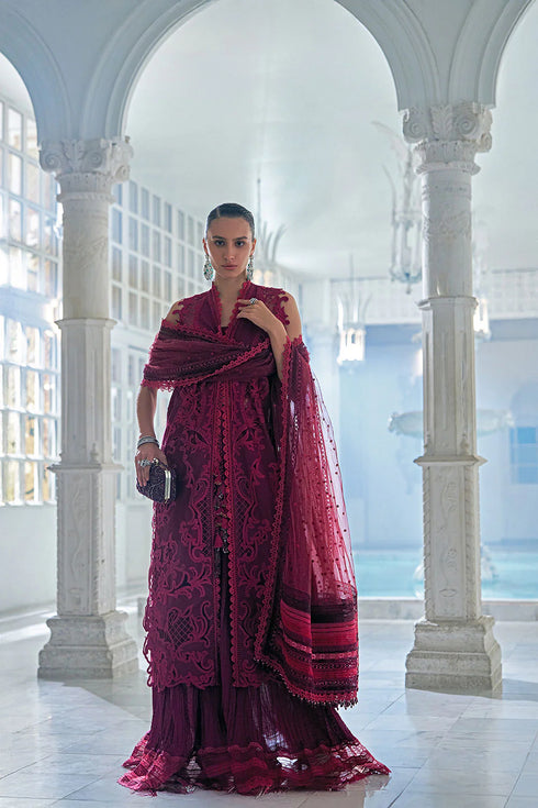 Sobia Nazir Embroidered Luxury Lawn suit Design 5A