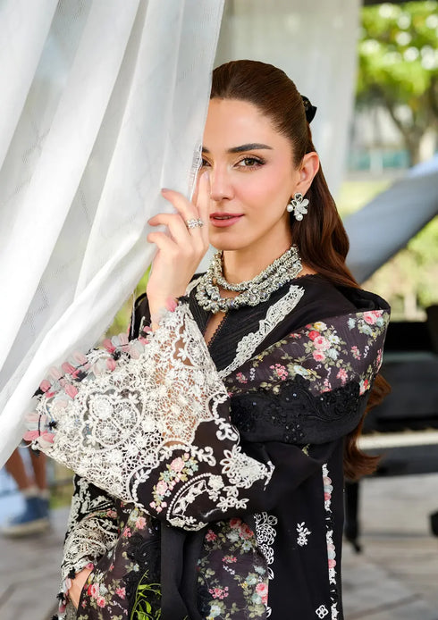 Elaf Embroiderd Lawn Suit ELH-6A SERENA