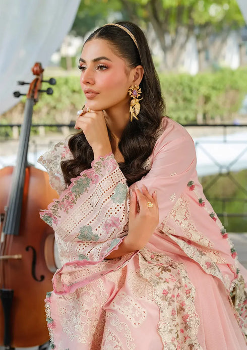 Elaf Embroiderd Lawn Suit ELH-1B SOPHIA