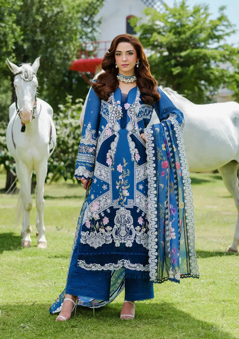Elaf Embroiderd Lawn Suit ELH-2A ZIVA