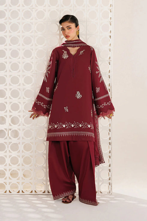 Iznik Embroidered Lawn suit UE-682