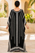Miss Lavish London Women’s Plus Size Kaftan Dress – Batwing Beach Cover-Up for Summer Holidays